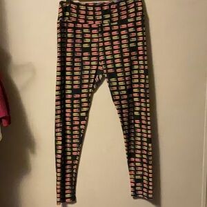 LuLaRoe Multicolor Patterned Leggings